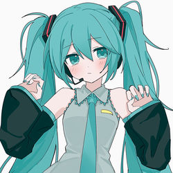 This is a pixiv picture whose title is miku.