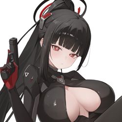 This is a pixiv picture whose title is 調月リオ🖤.