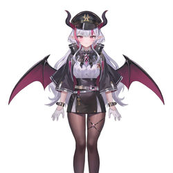 This is a pixiv picture whose title is vtuber design.