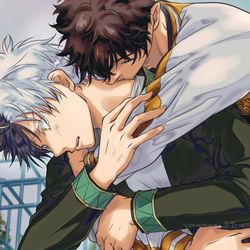 This is a pixiv picture whose title is かめさくと単体絵詰め.