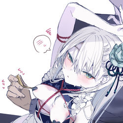 This is a pixiv picture whose title is ベルベットコスクオン.