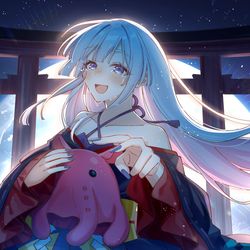 This is a pixiv picture whose title is 月見ヤチヨ.