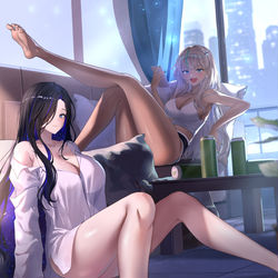 This is a pixiv picture whose title is Weekend night.