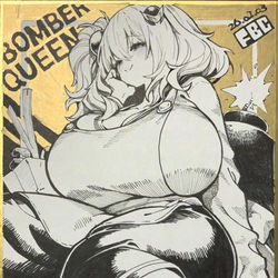 This is a pixiv picture whose title is 手描きミニ色紙　シロヱ.