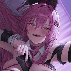 This is a pixiv picture whose title is 🖤.