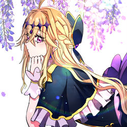 This is a pixiv picture whose title is かわちい悪役.