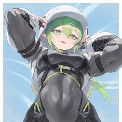 This is a pixiv picture whose title is Fluorite.