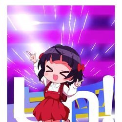 This is a pixiv picture whose title is 료슈 카미 레퀴엠 (설명란 영상).