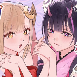 This is a pixiv picture whose title is おねだり♡.