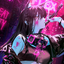 This is a pixiv picture whose title is TEXAS.