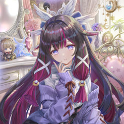 This is a pixiv picture whose title is 月神さんのお部屋.