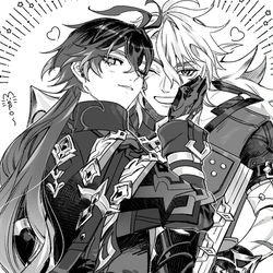 This is a pixiv picture whose title is ルカキリとか.