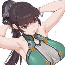 This is a pixiv picture whose title is Eve Chinese Dress.