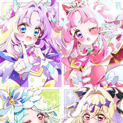 This is a pixiv picture whose title is 名探偵プリキュア！.