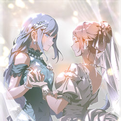 This is a pixiv picture whose title is 💐.