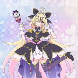 This is a pixiv picture whose title is キュアアルカナ・シャドウ.