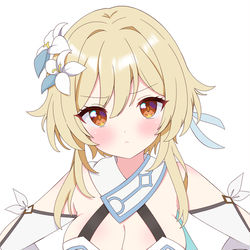 This is a pixiv picture whose title is 蛍(原神).