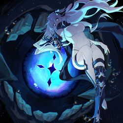 This is a pixiv picture whose title is 🐋🧿.