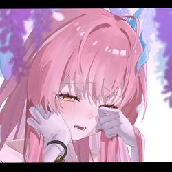 This is a pixiv picture whose title is 哭吧.