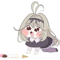 This is a pixiv picture whose title is 森亜るるか.