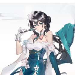 This is a pixiv picture whose title is ルアン・メェイ新衣装.