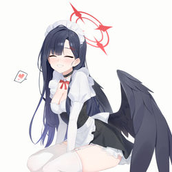 This is a pixiv picture whose title is メイドイチカ.