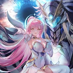 This is a pixiv picture whose title is 爱弥斯.