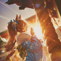 This is a pixiv picture whose title is ❀祝福を祈る❀.