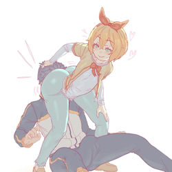 This is a pixiv picture whose title is Reward.