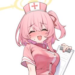 This is a pixiv picture whose title is スカート短すぎナースセリナ.