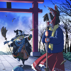 This is a pixiv picture whose title is 早朝.