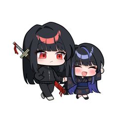 This is a pixiv picture whose title is 거미집 SD.