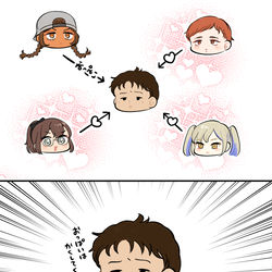 This is a pixiv picture whose title is マフティー.