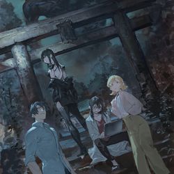 This is a pixiv picture whose title is 対怪異アンドロイド開発研究室.