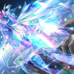 This is a pixiv picture whose title is Aemeath😭😭.