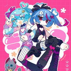 This is a pixiv picture whose title is デコミク.