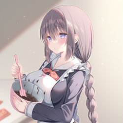 This is a pixiv picture whose title is 準備ちゅう…💕.