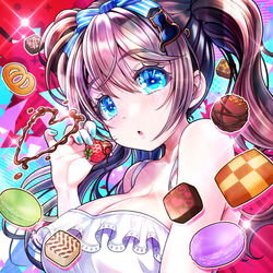 This is a pixiv picture whose title is くらくら痺れる魔法のショコラ.