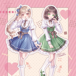 This is a pixiv picture whose title is バレンタインコーデ🫶💝.