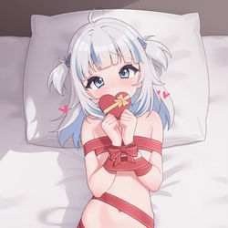 This is a pixiv picture whose title is V.