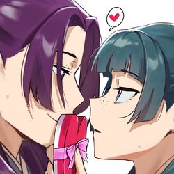 This is a pixiv picture whose title is Jinmao Valentine´s Day ❤️.