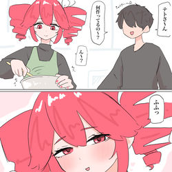 This is a pixiv picture whose title is バレンタインは昨日ですよ…？.