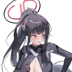 This is a pixiv picture whose title is あつい......🥵💦.