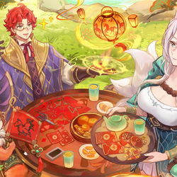 This is a pixiv picture whose title is Sprint Fest Tea Time.