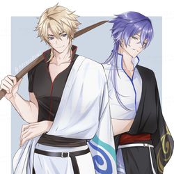 This is a pixiv picture whose title is 無題.