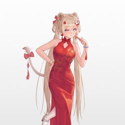 This is a pixiv picture whose title is 新年快乐.