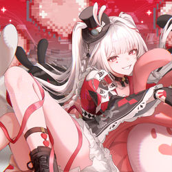 This is a pixiv picture whose title is 火花💞.