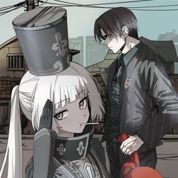 This is a pixiv picture whose title is 부릉부릉.