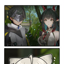 This is a pixiv picture whose title is 第二杯的幸福...溜走了.......