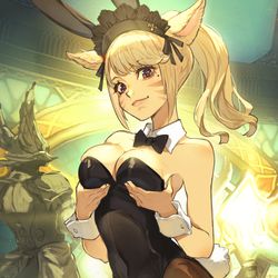 This is a pixiv picture whose title is パフパフしていく？.